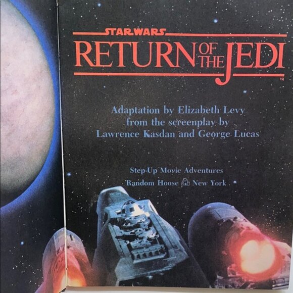 Star Wars Return of the Jedi Kids Picture Book Hardcover Vintage 1983 - Picture 4 of 11